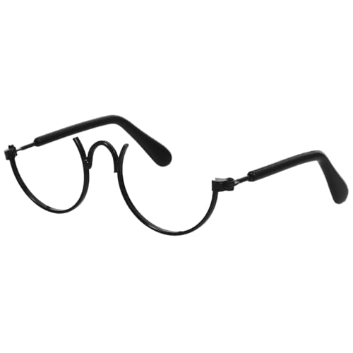 ifundom Mini Puppenbrille Metallrand Halbrahmen Modisch Langlebig Für Vielseitige Puppen Kostüm Zubehör ifundom Mini Puppenbrille Metallrand Halbrahmen Modisch Langlebig Für Vielseitige Puppen Kostüm Zubehör von ifundom