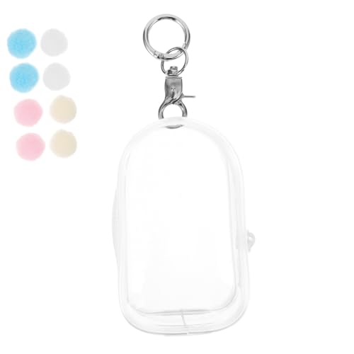 ifundom Mini Puppentasche Schlüsselanhänger Transparente Aufbewahrungstasche Für Puppen Und Minifiguren Für Sammler ifundom Mini Puppentasche Schlüsselanhänger Transparente Aufbewahrungstasche Für Puppen Und Minifiguren Für Sammler von ifundom