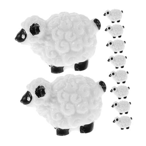 ifundom Mini Schaf Figuren Resin Schaf Dekorationen Für Garten Moos Landschaft Büro Und Als Landschaftsornamente Niedliche Schaf Skulpturen Für Kreative Dekoration ifundom Mini Schaf Figuren Resin Schaf Dekorationen Für Garten Moos Landschaft Büro Und Als Landschaftsornamente Niedliche Schaf Skulpturen Für Kreative Dekoration von ifundom