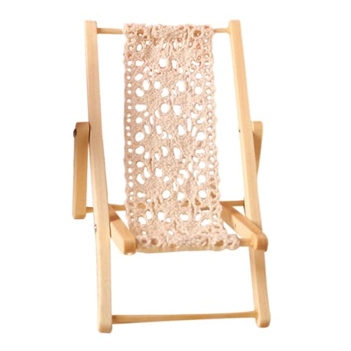 ifundom Mini-Sessel für kinderspielzeug hühner puppenstubenmöbel Mini-Strandkorb Mini-Liegestuhl Mini -Hausdekoration Mini-Ornament Baumwolle von ifundom