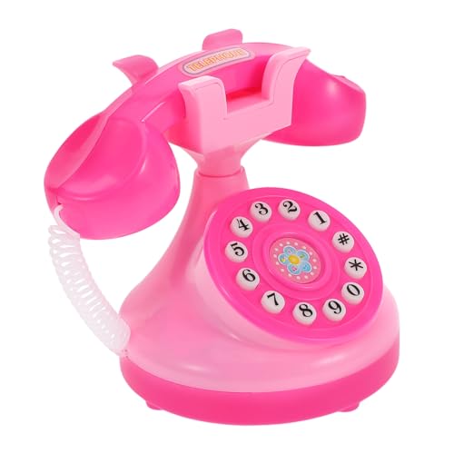 ifundom Mini-Telefonspielzeug Telefon Geburtstagsparty Partygeschenke für zappeln alte Telefone Telefon für Plastik Rosa von ifundom