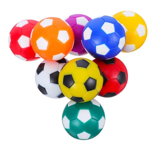 ifundom Mini Tischfußball Ersatzbälle Kunststoff Kugeln für Tischkicker Verbesserte Ballkontrolle Langlebig und Benutzerfreundlich Geeignet für Erwachsene Beim Interaktiven von ifundom