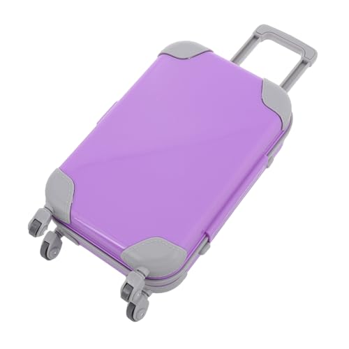 ifundom Mini-Trolley 18 Puppenkleider und Accessoires Spielzeugkoffer Mini-Reisekoffer Puppenkoffer Puppen Koffer Luggage für Puppen Koffer Mini- Mini Koffer Puppenhaus Abs Violet ifundom Mini-Trolley 18 Puppenkleider und Accessoires Spielzeugkoffer Mini-Reisekoffer Puppenkoffer Puppen Koffer Luggage für Puppen Koffer Mini- Mini Koffer Puppenhaus Abs Violet von ifundom