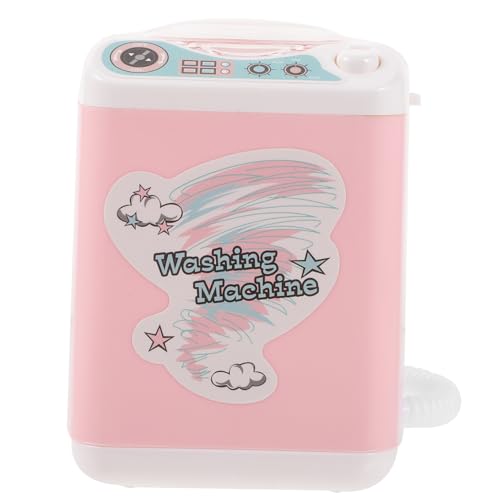 ifundom Mini Waschmaschine Spielzeug Für Elektronisches Rollenspielgerät Zur Reinigung Von Make-up-schwämmen Und Puderquasten Kompakt Und Leicht Für Kreatives Spiel Pädagogisches von ifundom