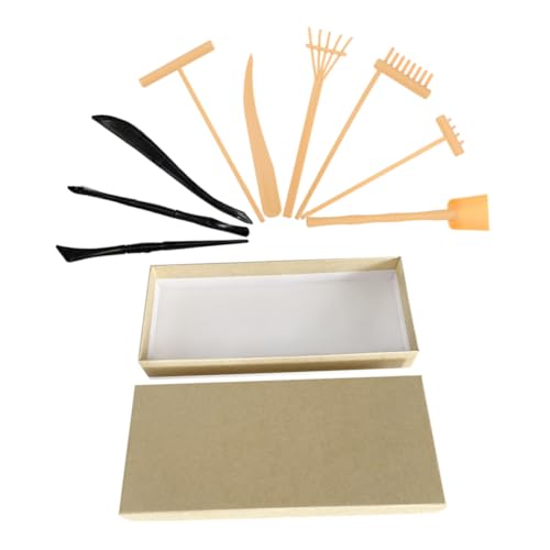 ifundom 10-teiliges Zen-sandgarten-Set Japanisches Mini-rechen-Set Für Schreibtisch-Dekoration Basteln Tischlandschaft ifundom 10-teiliges Zen-sandgarten-Set Japanisches Mini-rechen-Set Für Schreibtisch-Dekoration Basteln Tischlandschaft von ifundom