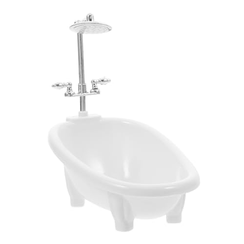 ifundom Miniatur-badewanne Puppenhausmöbel Puppenhaus-badezimmerdekor Für Puppenhaus Mini-badewanne von ifundom