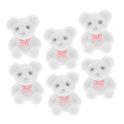 ifundom 6 Stück Mini-plüschbären Schlüsselanhänger- Dekorative Mini-Tiere Für Hochzeits- Und Partydekorationen Babyparty- Weiche Stofftiere Bastelzubehör ifundom 6 Stück Mini-plüschbären Schlüsselanhänger- Dekorative Mini-Tiere Für Hochzeits- Und Partydekorationen Babyparty- Weiche Stofftiere Bastelzubehör von ifundom