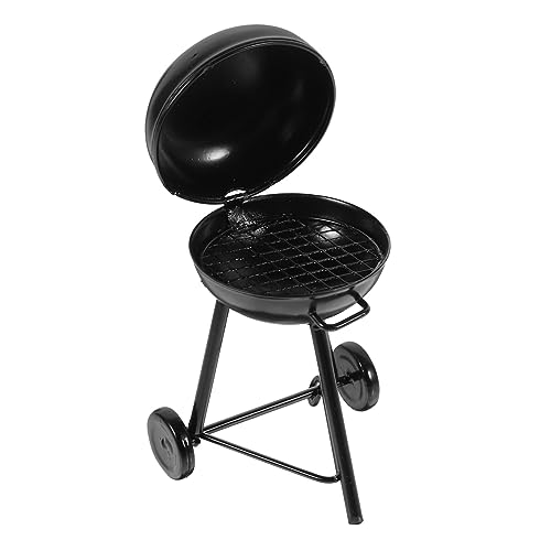 ifundom Miniatur BBQ Rack Miniaturmöbel Für Puppenhaus Realistische Küchendekoration Für Und Erwachsene Perfekt Für Miniaturküchen Und Puppenhauszubehör von ifundom