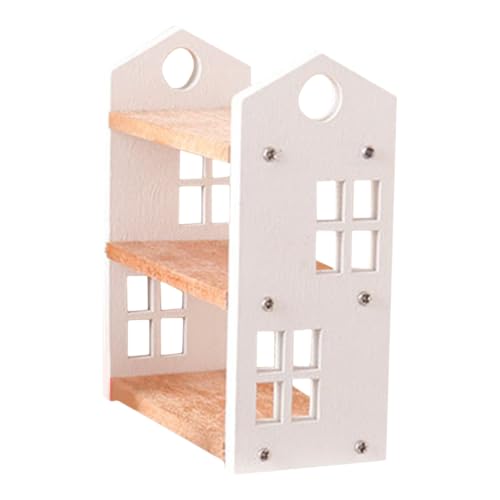 ifundom Miniatur Bücherregal Für Puppenhaus Kleines Bücherregal Für Bücher Puppenhaus Multifunktionales Mini Aufbewahrungsregal Miniatur Bücherregal Aus Holz Mini Möbel von ifundom