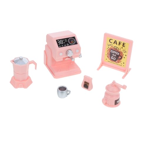 ifundom Miniatur Kaffeemaschine Realistisch Detailreich Langlebig Pädagogisch für Kreatives Rollenspiel Zubehör für Puppenhaus und Familienzeit ifundom Miniatur Kaffeemaschine Realistisch Detailreich Langlebig Pädagogisch für Kreatives Rollenspiel Zubehör für Puppenhaus und Familienzeit von ifundom