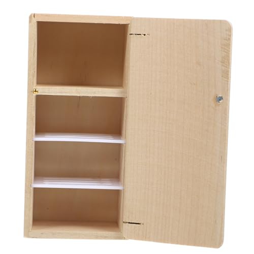ifundom Miniatur-mini- -kühlschrank Miniaturmöbel Aus Holz Ideal Für Miniatur-lebensszenen Und Projekte ifundom Miniatur-mini- -kühlschrank Miniaturmöbel Aus Holz Ideal Für Miniatur-lebensszenen Und Projekte von ifundom