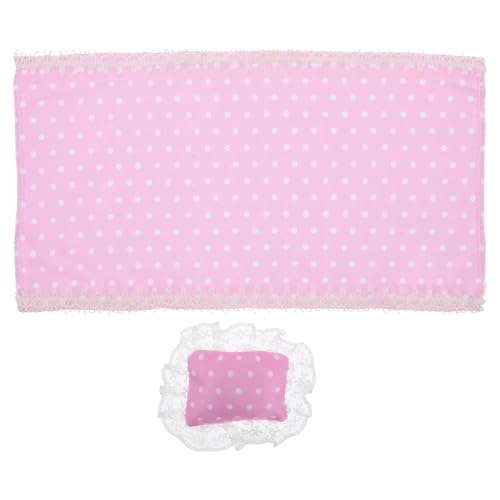 ifundom Süßes Mini Puppenhaus Bettwäsche Set Kissenbezug Für Meine Puppen Bettwäsche Zubehör ifundom Süßes Mini Puppenhaus Bettwäsche Set Kissenbezug Für Meine Puppen Bettwäsche Zubehör von ifundom