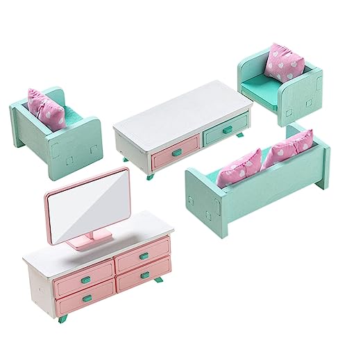 ifundom Miniatur Holzspielzeug Set Für Puppenhaus Wohnzimmereinrichtung 1 Set Mit öbeln Für Fantasievolles Perfekt Für Und Puppenliebhaber ifundom Miniatur Holzspielzeug Set Für Puppenhaus Wohnzimmereinrichtung 1 Set Mit öbeln Für Fantasievolles Perfekt Für Und Puppenliebhaber von ifundom
