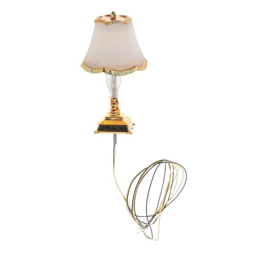 ifundom Miniatur Puppenhauslampe Modell Winzige LED Leuchte DIY Puppenhausmöbel Zubehör Für Puppen Schlafzimmer Wohnzimmer von ifundom