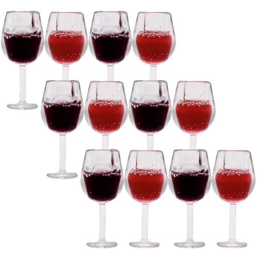 ifundom Puppenhaus Zubehör Gläser Set Rotwein Gläser Für Puppenhaus Realistische Weinbecher Und Dunkelrot Puppenhaus Dekoration Und Sammlung ifundom Puppenhaus Zubehör Gläser Set Rotwein Gläser Für Puppenhaus Realistische Weinbecher Und Dunkelrot Puppenhaus Dekoration Und Sammlung von ifundom