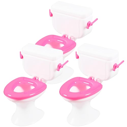 ifundom Miniatur Toilettenmöbel Für Puppenhaus Farblich Zufällige Mini Toilette Puppenhaus Zubehör Badezimmer Deko Für Kreatives Und Basteln ifundom Miniatur Toilettenmöbel Für Puppenhaus Farblich Zufällige Mini Toilette Puppenhaus Zubehör Badezimmer Deko Für Kreatives Und Basteln von ifundom
