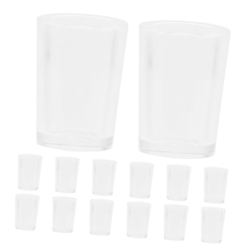 ifundom Miniatur Wasserbecher Puppenhaus Zubehör Dekoration Für Mini Häuser Künstliche Wasserbecher Mini Küchenartikel Für Puppenhäuser ifundom Miniatur Wasserbecher Puppenhaus Zubehör Dekoration Für Mini Häuser Künstliche Wasserbecher Mini Küchenartikel Für Puppenhäuser von ifundom