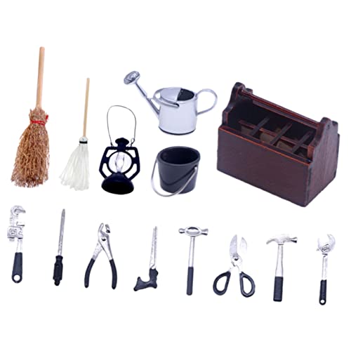 ifundom Werkzeug Werkzeugkasten Set Tiny House Zubehör Für Puppenhäuser 14 Teiliges Set Perfekte Für Kreative Spielideen Und Puppenhaus Reparaturen ifundom Werkzeug Werkzeugkasten Set Tiny House Zubehör Für Puppenhäuser 14 Teiliges Set Perfekte Für Kreative Spielideen Und Puppenhaus Reparaturen von ifundom