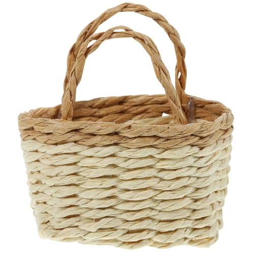ifundom Miniatur geflochtene Körbe für kinderspielzeug Spielzeugkorb für Dollhouse Accessories Kinderzimmerdekorationen Mini-Korbverzierung Wohndekoration Bambus ifundom Miniatur geflochtene Körbe für kinderspielzeug Spielzeugkorb für Dollhouse Accessories Kinderzimmerdekorationen Mini-Korbverzierung Wohndekoration Bambus von ifundom