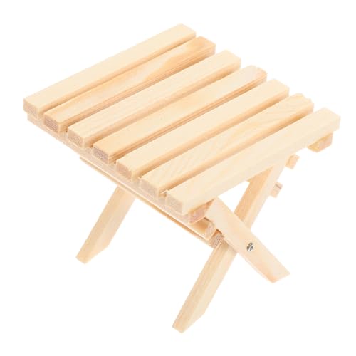 ifundom Miniatur-puppenhaustisch Im Maßstab 112 Mini-möbel Klappbarer Beistelltisch Schickes Design Realistische Optik von ifundom