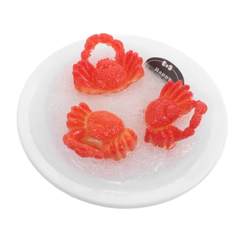 ifundom Miniatur-meeresfrüchte-tablett: Künstlicher Meeresfrüchte-Teller, Künstliche Königskrabbe, Realistisches Modell, Miniatur-Lebensmittel, Dekorative Figur Für Zuhause, Küche, ifundom Miniatur-meeresfrüchte-tablett: Künstlicher Meeresfrüchte-Teller, Künstliche Königskrabbe, Realistisches Modell, Miniatur-Lebensmittel, Dekorative Figur Für Zuhause, Küche, von ifundom