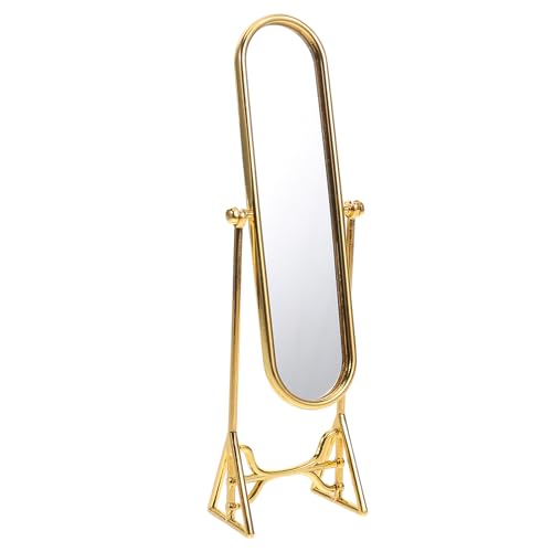 ifundom Miniature In Voller Länge Spiegel Spielzeugmodell Simple Mini Mirror Home Decor Puppenhaus Accessoires Realistischer Handwerksspiegel Für Kinder DIY von ifundom