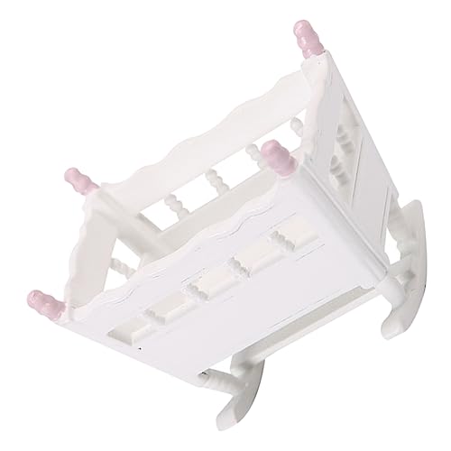 ifundom Miniaturmodell Miniaturpuppe Miniatur Realistisches Miniaturbett Für Puppenhausdekoration ifundom Miniaturmodell Miniaturpuppe Miniatur Realistisches Miniaturbett Für Puppenhausdekoration von ifundom
