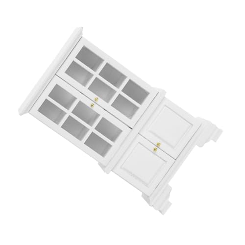 ifundom Miniaturmöbel Schränke Hausdekoration Gartenmöbel Wohnaccessoires Kleine Häuser Mikro Landschaftsverzierungen Holzmöbel Mikro Landschaftsmodelle Birke von ifundom