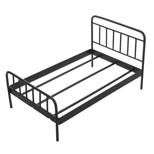 ifundom Miniaturmöbel Spielzeugbett Spielbett Schlafzimmer Puppenhausmöbel Kleines Etagenbett Babypuppenbett Kinderzimmerbett Für Puppen Puppenhausmöbel Minibett Puppenhaus von ifundom