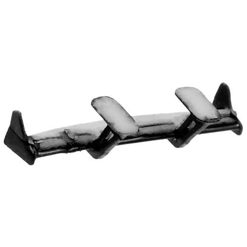ifundom Modellautozubehör Autoflügel 164 Rennautozubehör 164 Spoiler Rennflügel Rennheckmodelle Rennautomodelle Mini Racing Ring Heckflügel 164 Mini Heckflügel Harz Schwarz von ifundom