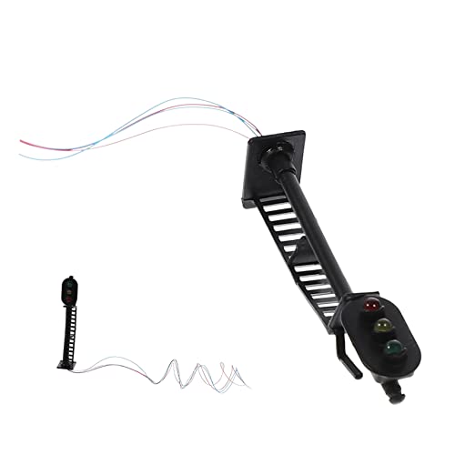 ifundom Modellbahn Lichter Verkehr Miniatur Signal Bausatz Pflanzenmodell-schmuck Mini-sandtisch-Modell Ampel Für Modelleisenbahn Simulationsanlagenmodell Mini-ampel ifundom Modellbahn Lichter Verkehr Miniatur Signal Bausatz Pflanzenmodell-schmuck Mini-sandtisch-Modell Ampel Für Modelleisenbahn Simulationsanlagenmodell Mini-ampel von ifundom