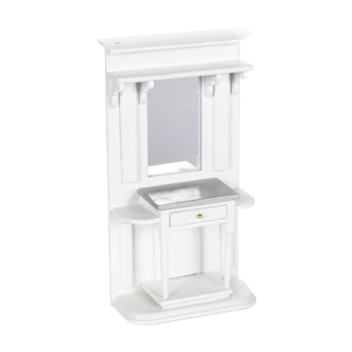 ifundom Möbelmodell Outdoor- Hauszubehör Miniaturen Miniatur-Tischmodelle für kinderspielzeug bescherung Holzkommode Landschaftsdekor Kleines Hausdekor hölzern Weiß ifundom Möbelmodell Outdoor- Hauszubehör Miniaturen Miniatur-Tischmodelle für kinderspielzeug bescherung Holzkommode Landschaftsdekor Kleines Hausdekor hölzern Weiß von ifundom