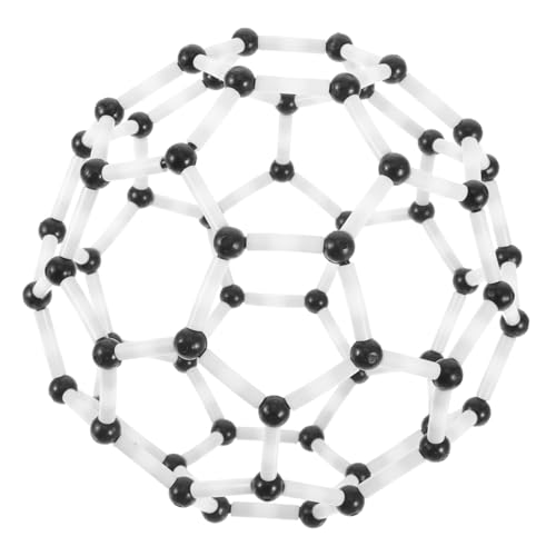 ifundom Molekulares Modell Carbon Strukturbausatz aus Kunststoff Vielseitiges Chemie Lehrinstrument für Unterricht DIY Wissenschafts und Bildungsspielzeug zur des Molekularen von ifundom