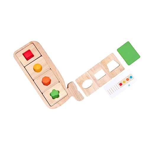 ifundom Geometrisches Puzzle-Set Aus Holz Mit Walmotiv Spielzeug Für Die Frühe Bildung Formerkennungsspielzeug ifundom Geometrisches Puzzle-Set Aus Holz Mit Walmotiv Spielzeug Für Die Frühe Bildung Formerkennungsspielzeug von ifundom