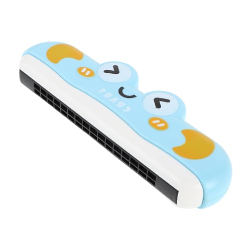 ifundom Mundharmonika Musikinstrument Pädagogische Musikinstrumente Cartoon Mundharmonika Anfänger Mundharmonika Musikalische Kunststoff Himmelblau von ifundom