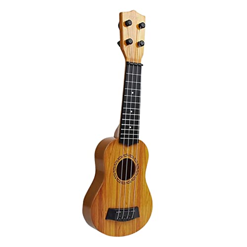 ifundom Musikspielzeug Kleine Ukulele Für Kleines Instrument -Ukulele-gitarrenspielzeug Professionelle Übungs-Ukulele Trainings-Ukulele-Instrument Instrument Zum Üben Plastik von ifundom