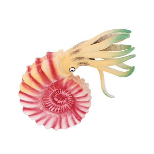ifundom Nautilus-Modell Plüschige Meerestiere Plüsch Meerestier Ozean Plüschtiere Ausgestopfte Meerestiere Kuscheltiere Mit Meeresmotiven Plüsch Nautilus Geschenk Plastik Ammoniten Kind von ifundom