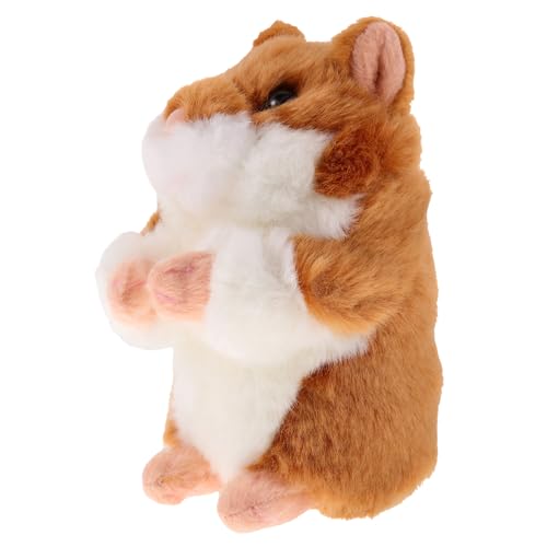 ifundom Niedliche Kleine Hamster Plüschpuppe Tierhamster Ausgestopfte Puppe Plüschhamster Ausgestopfter Hamster Pp Baumwolle von ifundom