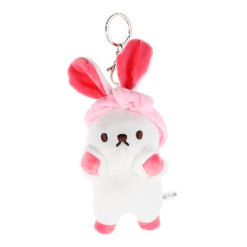 ifundom Niedlicher Hasen Schlüsselanhänger Plüschtier Für Mädchen Weicher Flauschiger Kaninchen Anhänger Für Tasche Kawaii Stofftier Schlüsselanhänger Dekoration Plüsch Hasen ifundom Niedlicher Hasen Schlüsselanhänger Plüschtier Für Mädchen Weicher Flauschiger Kaninchen Anhänger Für Tasche Kawaii Stofftier Schlüsselanhänger Dekoration Plüsch Hasen von ifundom