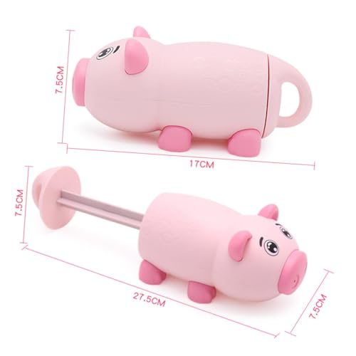 ifundom Niedliches Schwein Wasserpistole aus Robustem Kunststoff Leicht und Handlich als Wasserspielzeug für Pool Am Strand und Outdoor im Sommer von ifundom