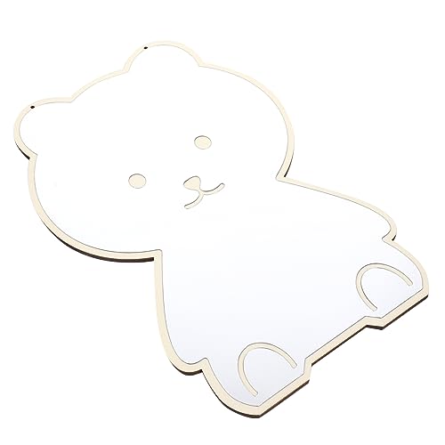 ifundom Nordic Home Furnishings Bär Kinderspiegel Vollmond Foto Requisiten Lächelnder Bär Wandspiegel Zimmerdekor Kinderdekoration Für Spiegel Bärenspiegel Klein Acrylholz ifundom Nordic Home Furnishings Bär Kinderspiegel Vollmond Foto Requisiten Lächelnder Bär Wandspiegel Zimmerdekor Kinderdekoration Für Spiegel Bärenspiegel Klein Acrylholz von ifundom