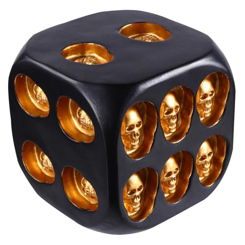 ifundom Ornamente Büro Totenköpfe Party Schmuck Glücksspiel Sonnenfelsen Tier Punkt Aquarium Halloween von ifundom