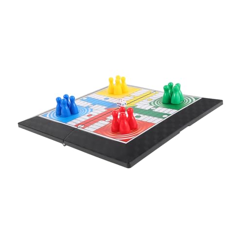 ifundom Outdoor Fliegenschach Kinderschach Magnetisches Damespiel Chinesisches Damespiel Reiseschach Mini Brettspiele Reisespiele Schachbretter Schachlehrer Magnetschach Mini Schachbrett von ifundom