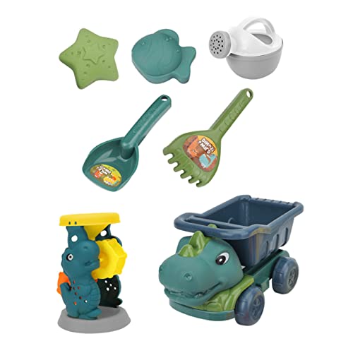 ifundom Outdoor Sandspielzeug Set Dinosaurier Bagger Truck und Schaufel für Kreatives Strandspielzeug Fantasie und Kreativität Hochwertiges Sicheres Kunststoffmaterial für Strand ifundom Outdoor Sandspielzeug Set Dinosaurier Bagger Truck und Schaufel für Kreatives Strandspielzeug Fantasie und Kreativität Hochwertiges Sicheres Kunststoffmaterial für Strand von ifundom