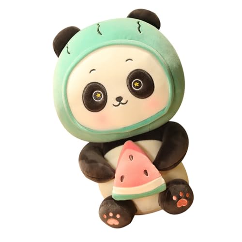 ifundom Cartoon Panda Plüschpuppe Niedlicher Weicher Stofftier- Für Zuhause Schlafzimmer Und Wohnheim Als Für Mädchen Kuscheliges Spielzeug von ifundom