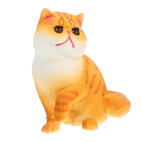 ifundom Simulation Realistische Katzenfigur Aus Kunststoff Lebensechte Spielzeugkatze Für Deko Und Lernspielzeug Für Katzenliebhaber Für Zuhause Und Büro ifundom Simulation Realistische Katzenfigur Aus Kunststoff Lebensechte Spielzeugkatze Für Deko Und Lernspielzeug Für Katzenliebhaber Für Zuhause Und Büro von ifundom
