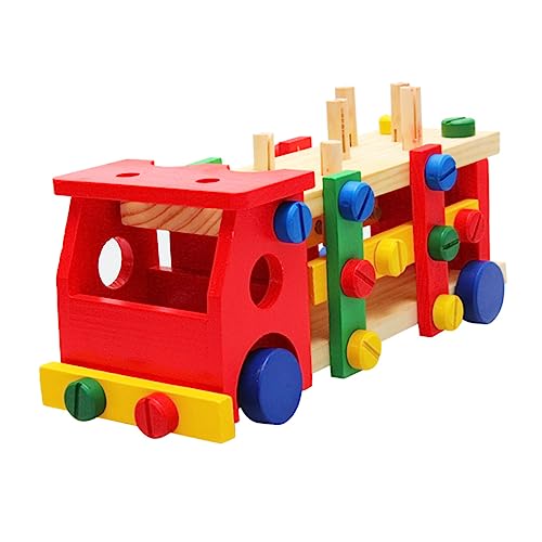 ifundom Pfahlbank Für Mit Hammer Multifunktionales Holzspielzeug Für Jungen Und ädchen Baufahrzeuge Lernspielzeug Geburtstags von ifundom