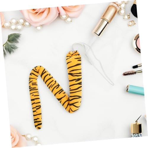 ifundom Plüsch Tiger Kurzflor Wiederverwendbares Tierkostüm Zubehör für Cosplay Halloween Bühnenauftritte und Kostümpartys von ifundom