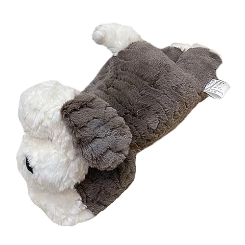 ifundom Plüschtier Kuscheltier pummeluff Kuscheltier Birthday Present weihnachsgeschenk Geburtstagsgeschenk gefülltes Welpenspielzeug Welpen Plüschpuppe Wohnkultur Baumwolle Grey von ifundom