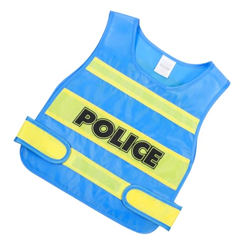 ifundom Jungen Kleinkind Kostüm Kinder Polizeiweste Cosplay Für Fantasievolles Spielen Der Kinder von ifundom
